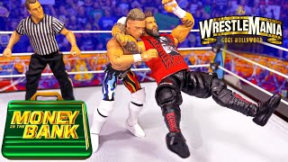 Kevin Owens vs Stage Creator  Money In The Bank Qualifying Action Figure Matches [upl. by Alesram]