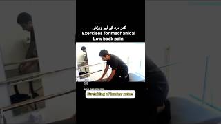 Low back pain Hyperlordosisrehabilitation rehab youtubeshorts [upl. by Richel75]