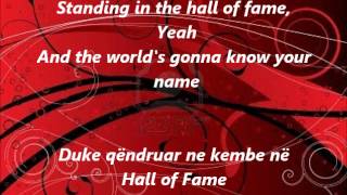 The SCRIPT  Hall of Fame English  Albanian Subtitles [upl. by Torto]