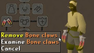 Bone Claws PKing NEW [upl. by Elacsap733]