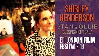 STAN amp OLLIE star SHIRLEY HENDERSON on Laurel amp Hardy [upl. by Ayit92]