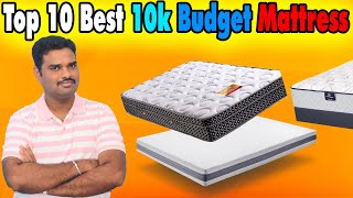 ✅ Top 10 Best Mattress In India 2023 With Price Budget Mattress Review amp Comparison [upl. by Kaazi466]