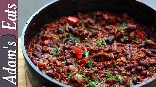 British chilli con carne  how to make chili con carne [upl. by Vasos211]