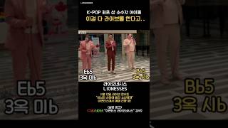 귀에 무한 3옥타브 때려 박는 KPOP 게이아이돌 라이오네시스 kpop lionesses shorts [upl. by Yartnod]