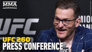 UFC 260 Miocic vs Ngannou 2 Press Conference LIVE Stream MMA Fighting [upl. by Airetahs271]