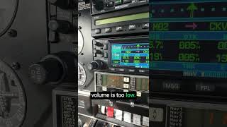 Turn your volume up to help avoid lost comms aviation [upl. by Ezirtaeb757]