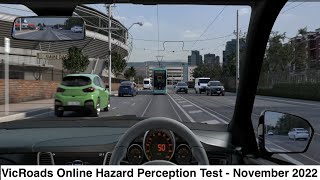 Hazard Perception Test Online  VicRoads Driving Licence Test [upl. by Piane]