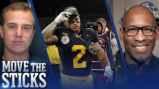 CFP Games Recap Cowboys and Ravens Week 17 Wins  Move The Sticks [upl. by Yeliah]