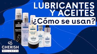 Lubricantes sexuales y aceites para masaje ¿Cómo se usan [upl. by Plotkin]