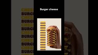 Burger cheese [upl. by Wolford]