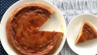 Cómo hacer flan en microondas receta de flan de nuez [upl. by Atteloc]