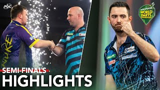 THE FINAL IS SET 🏆 SemiFinal Highlights  202324 Paddy Power World Darts Championship [upl. by Harrat]