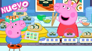 Los Cuentos de Peppa la Cerdita  Comida del tren  NUEVOS Episodios de Peppa Pig [upl. by Cherilynn]