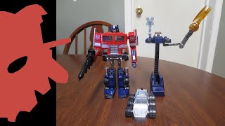 Missing Link ConvoyOptimus Prime Review  Lego Bumblebee Leak [upl. by Johnsson197]