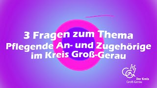 Was macht unser Landkreis 3 Fragen zum Thema quotPflege im Kreis GroßGerauquot [upl. by Asert173]