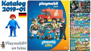 CATALOGUE PLAYMOBIL 2019  ALLEMAND [upl. by Ardolino]