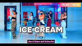 Blackpink  Ice Cream  CUBE Choreography [upl. by Dorelia]