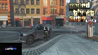 LSPDFR  1er Patrouille Intense en Police Banalisée  GTA 5 [upl. by Yance66]