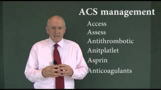 Heart disease 8 Acute Coronary Syndrome management principles [upl. by Sanoy191]