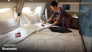 What Singapore Airlines’ First Business And Economy Classes Are Like  Insider Business [upl. by Concoff24]