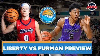 Liberty vs Furman NCAA Mens Basketball Preview Myrtle Beach Invitational [upl. by Jarret]