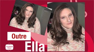 😲NOT PERFECT BUT NICEOUTRE PERFECT HAIRLINE ELLA Wig ReviewDR CHOCOLATE SWIRLelevatestylescom [upl. by Assiram]