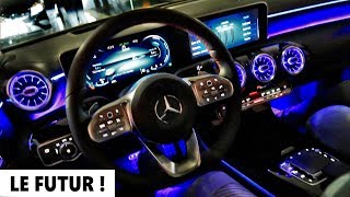 INCROYABLE L’INTERIEUR   Nouvelle MERCEDES CLASSE A [upl. by Annairb]