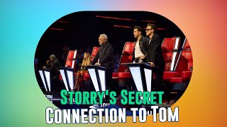 Storrys Shocking Connection to Tom Jones on The Voice UK 🎤✨ [upl. by Airdnaz590]