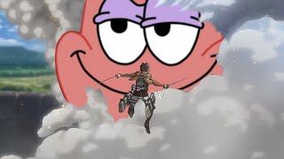 Patrick becomes a Colossal Titan [upl. by Aicila]