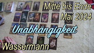 Wassermann  Mitte bis Ende Mai 2024  Überwinde Dich [upl. by Nitsrik]