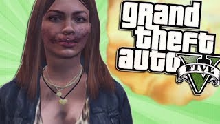 GTA 5 Funny Moments Super Glitchy Lobby GTA V Online [upl. by Aihcila494]