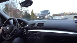 BMW E87 118D Drift Kreisverkehr  How to Drift  HD [upl. by Eelydnarb]