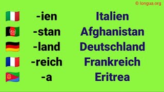 Deutsche Präpositionen Local Prepositions die Slowakei Slovakia die Türkei Turkey Mongolei [upl. by Shem]