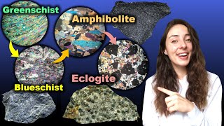 Metamorphism of Basalt amp Gabbro  Metabasite Mineral Assemblages  GEO GIRL [upl. by Neerhtak]