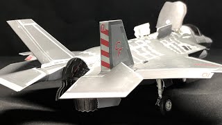 Build and complete HASEGAWA172 F 35B LIGHTNING II [upl. by Eniamerej]