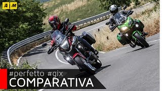 Honda NC 750X DCT vs Kawasaki Versys 650 sfida tra crossover di successo ENGLISH SUB [upl. by Dnalon]