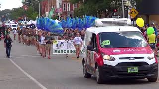 Lapeer Lightning Marching Band 81917 [upl. by Nwad]