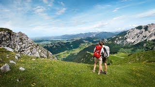 Wandern im Allgäu auf der Wandertrilogie – Urlaub in Bayern Alpen [upl. by Notlrac345]