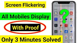 😱display blinking problem solution  display blinking problem solution vivo  fix screen flickering🎉 [upl. by Coriss410]