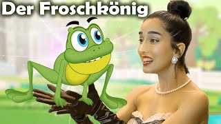 Der Froschkönig 🐸  Märchen für Kinder  Gute Nacht Geschichte [upl. by Cchaddie85]