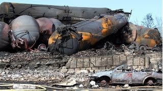 Railway engineer may not properly pulled brakes in LacMegantic train crash [upl. by Llyrpa]