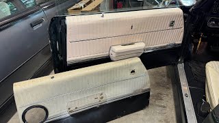 Olds 442 door panel replacement [upl. by Keriann]