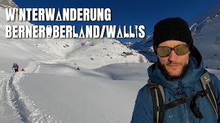 Winterwanderung Kandersteg Leukerbad  Winterwunderland Gemmipass [upl. by Lauber373]