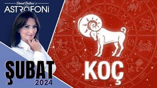 Koç Burcu Şubat 2024 Aylık Burç Yorumları Astrolog Demet Baltacı ile Astroloji haber burçlar [upl. by Delinda]