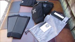 Fuse protection alpha knee pads quick look bmx Flatland Haro Lineage master bmx [upl. by Thorrlow]