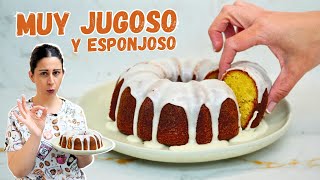 🍊 BIZCOCHO Naranja ESPONJOSO y SÚPER JUGOSO 🍰 Receta muy FÁCIL y con un SABOR INCREÍBLE 🧡 [upl. by Melodie]