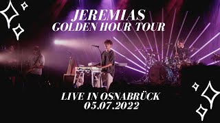 Jeremias live im Rosenhof Osnabrück  Golden Hour Tour 2022 [upl. by Bethena]