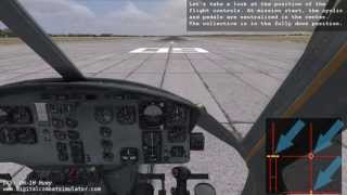 DCS UH1H Huey ingame training  Pickup [upl. by Nabetse]