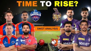 Delhi Capitals looking strong KKR To Win 3rd Title SWOT Analysis  IPL 2024 [upl. by Nekal]