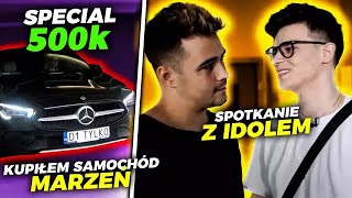 KUPIŁEM SAMOCHÓD MARZEŃ I SPOTKAŁEM IDOLA SPECIAL 500K [upl. by Llevram]